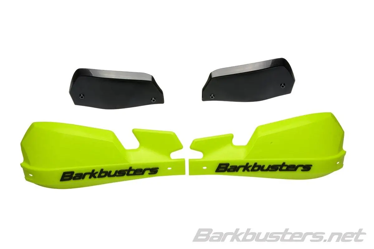 Barkbusters Vps Plastic Hand Guards With Wind Deflector Set (Yellow Hiviz) 1