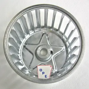 21427 Blower Fan  Fan-3.44"W X 4.25"D 1/2"Bore  Wayne Fans-Bx-1/W3 1