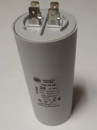 300323-212 Capacitor 35Mf  4 Pins Winco Generators Wh3 1