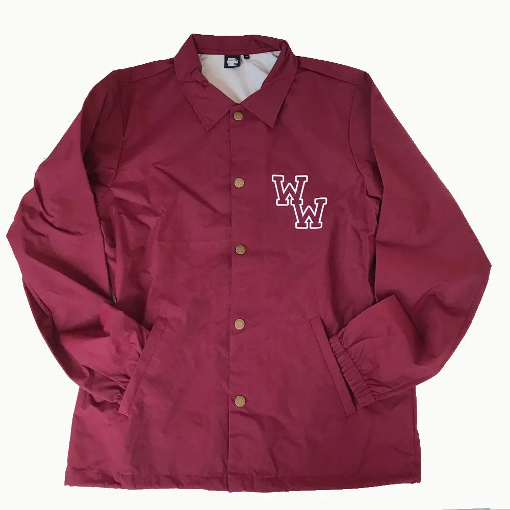 Ww Coach Jacket (Burgundy) 1