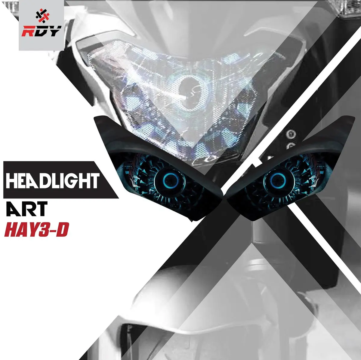 Rdy Headlight Art Fits For Yamaha Xmax 4