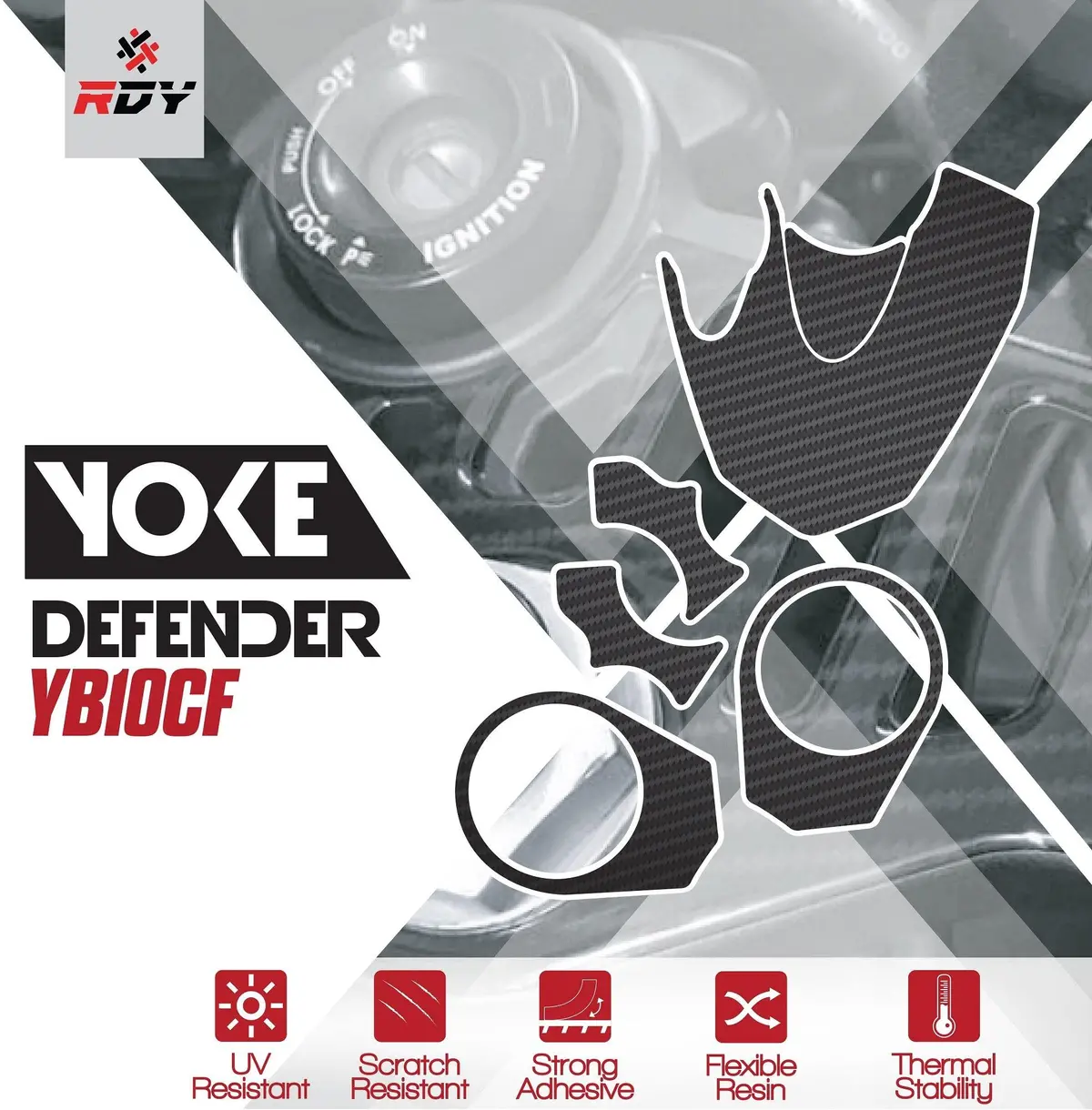 Rdy Yoke Defender Fits For Bmw F800gs ('08-'18) 1