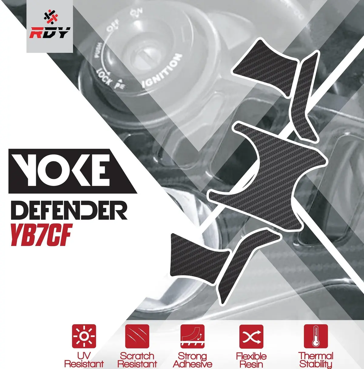 Rdy Yoke Defender Fits For Bmw R1200 ('08-'12) 1
