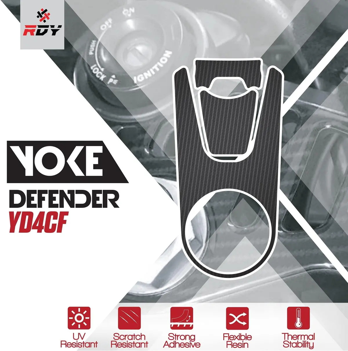 Rdy Yoke Defender Fits For Ducati Monster 821 ('15-'19) 1