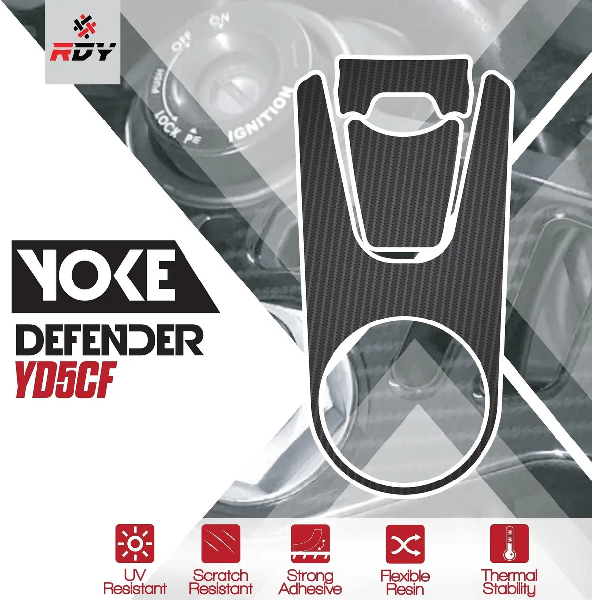 Rdy Yoke Defender Fits For Ducati Monster 1200 ('15-) 1