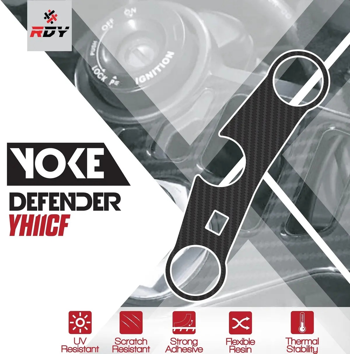 Rdy Yoke Defender Fits For Honda Vtr Sp1 / Sp2 (-'01) 1