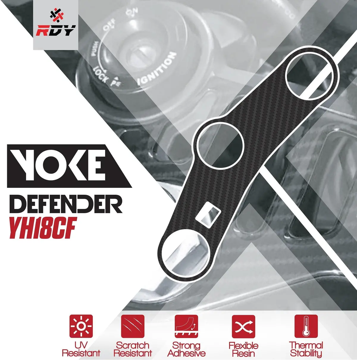 Rdy Yoke Defender Fits For Honda Cbr600 ('03-'04) 1