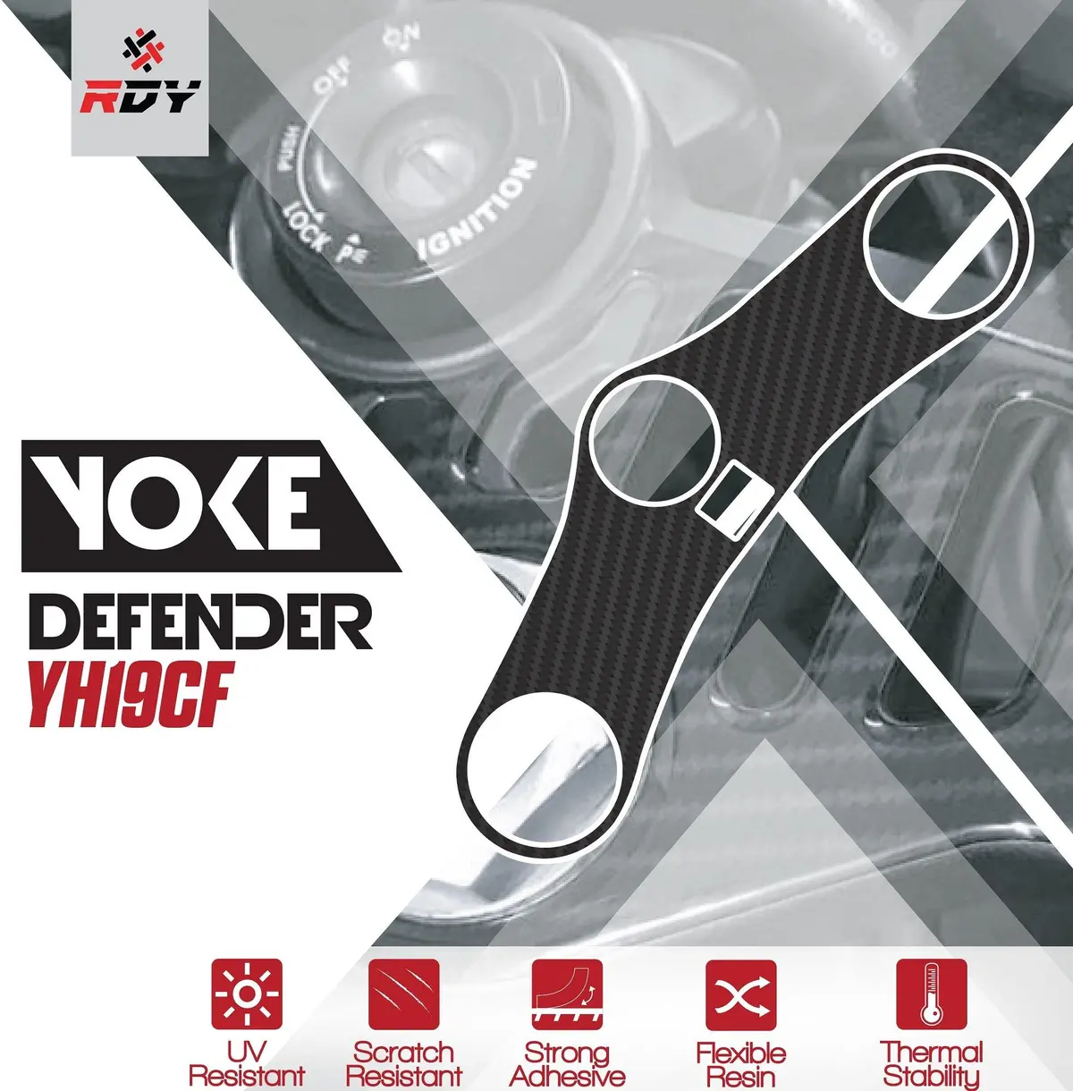 Rdy Yoke Defender Fits For Honda Cbr600 ('05-'06) 1