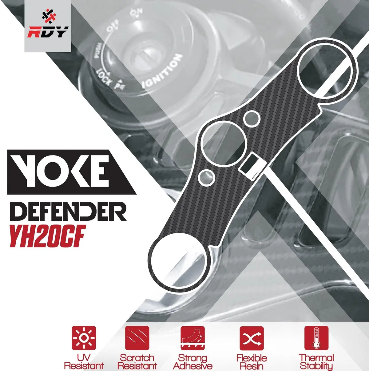 Rdy Yoke Defender Fits For Honda Cbr600 ('07-'16) 1