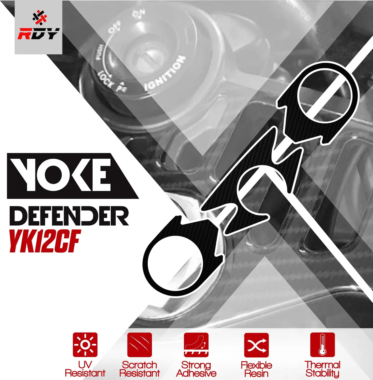 Rdy Yoke Defender Fits For Kawasaki Zx6r ('07-'08) 1