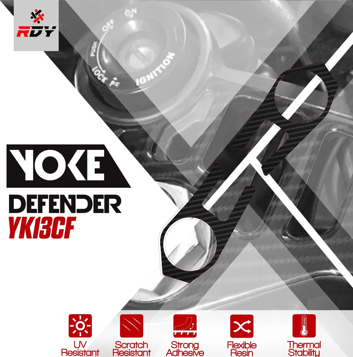 Rdy Yoke Defender Fits For Kawasaki Zx6r ('09-'11) 1