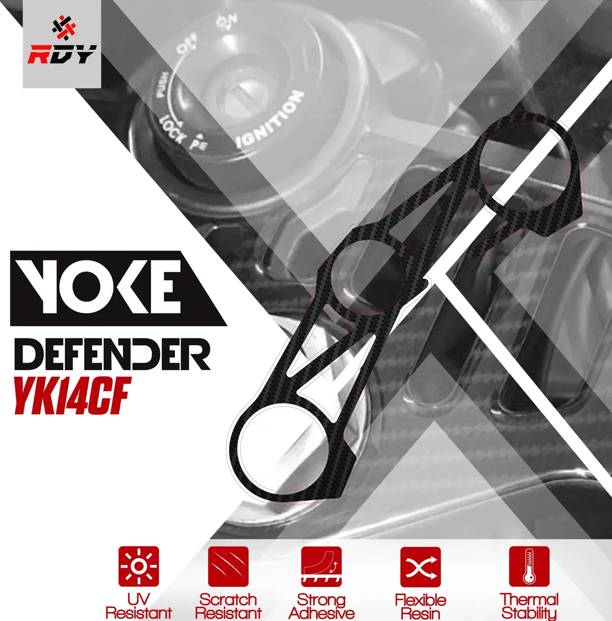 Rdy Yoke Defender Fits For Kawasaki Zx-6R ('12-'16) 1