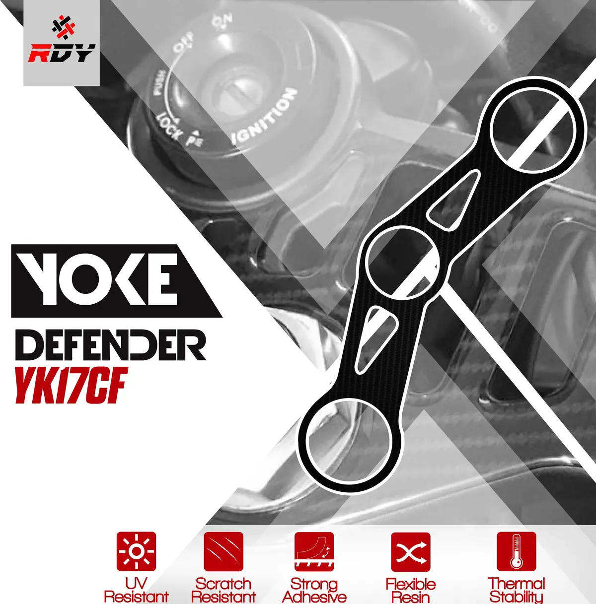 Rdy Yoke Defender Fits For Kawasaki Zx10-R ('04-'05) 1