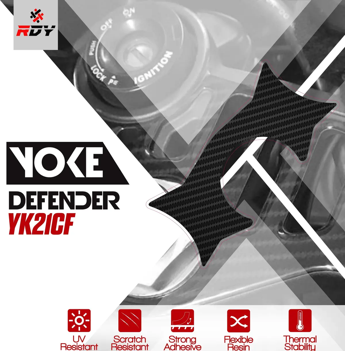Rdy Yoke Defender Fits For Kawasaki Zzr 1400 ('06-'11) 1