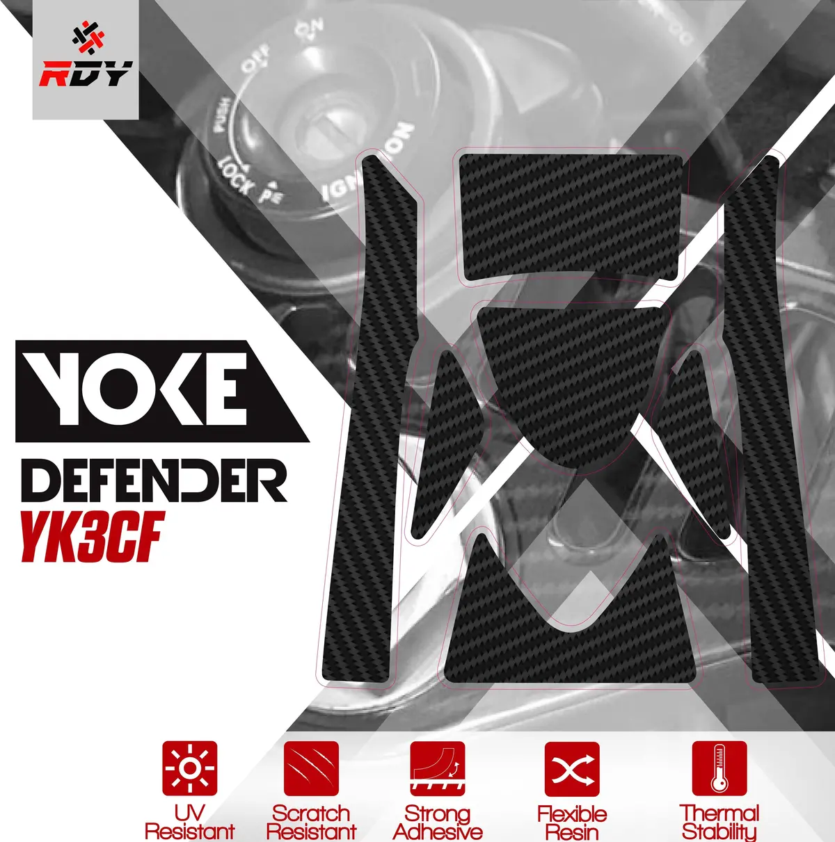 Rdy Yoke Defender Fits For Kawasaki Er6n ('12-'16) 1