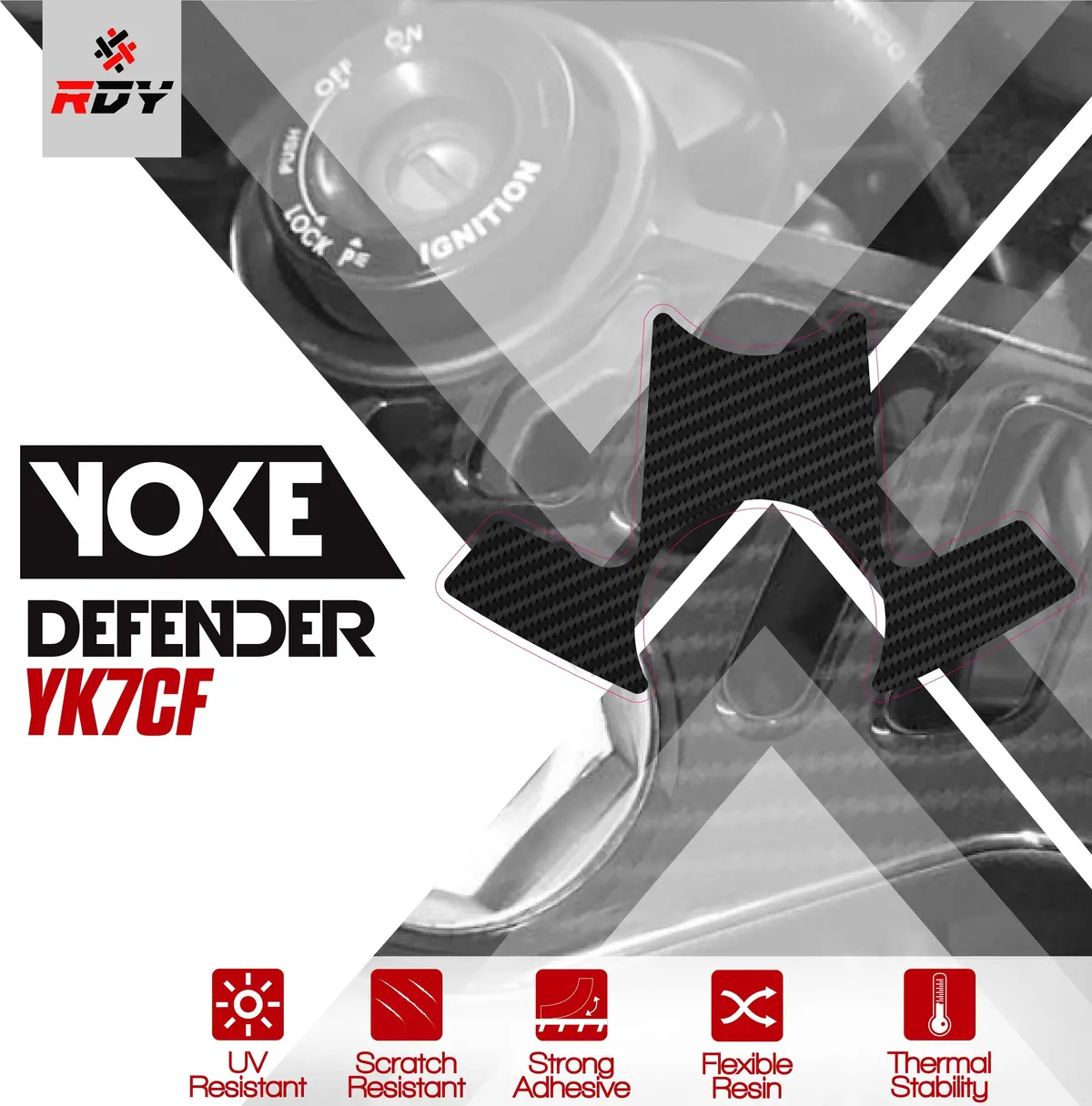 Rdy Yoke Defender Fits For Kawasaki Ninja 250 ('12-'16) 1