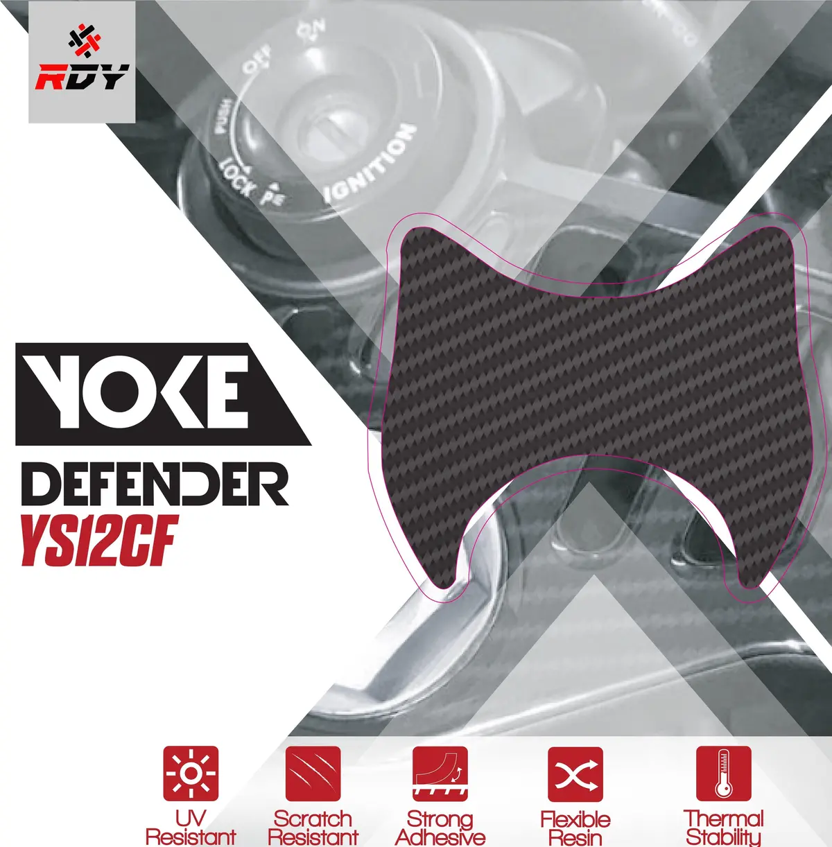 Rdy Yoke Defender Fits For Suzuki Gladius ('09-'15) 1