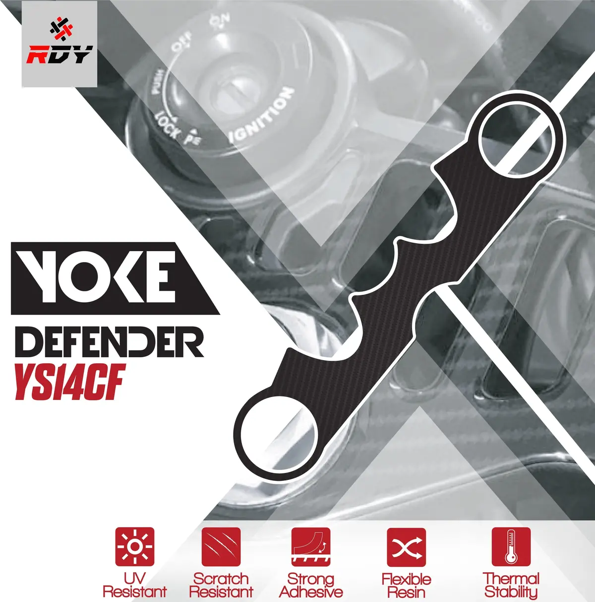 Rdy Yoke Defender Fits For Suzuki Hayabusa ('08-'16) 1