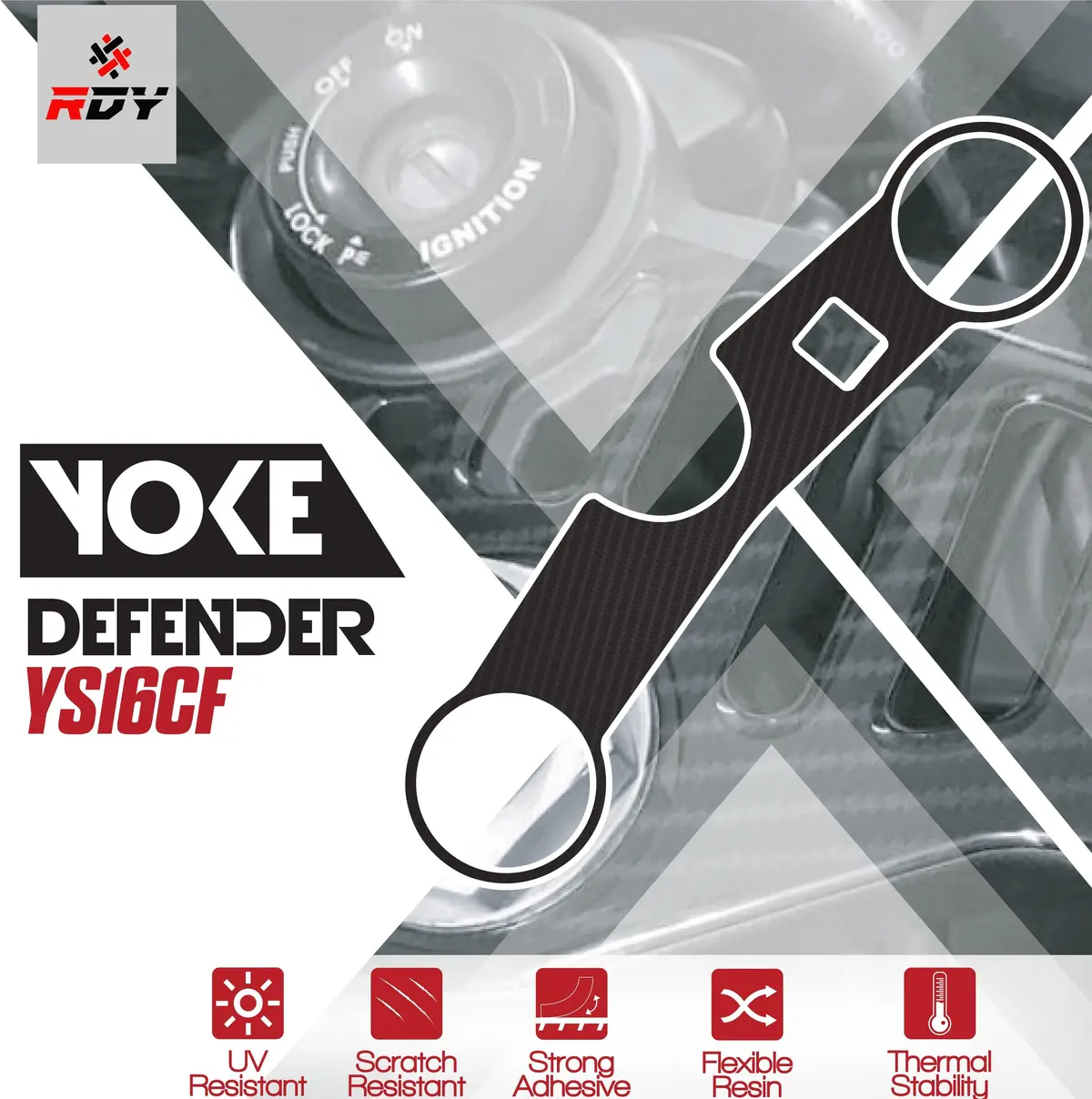 Rdy Yoke Defender Fits For Suzuki Gsx-R 600 ('00-'03) 1