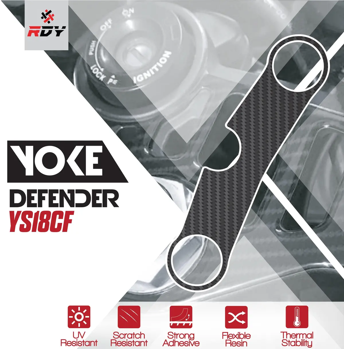 Rdy Yoke Defender Fits For Suzuki Gsx-R 750 (-'99) 1
