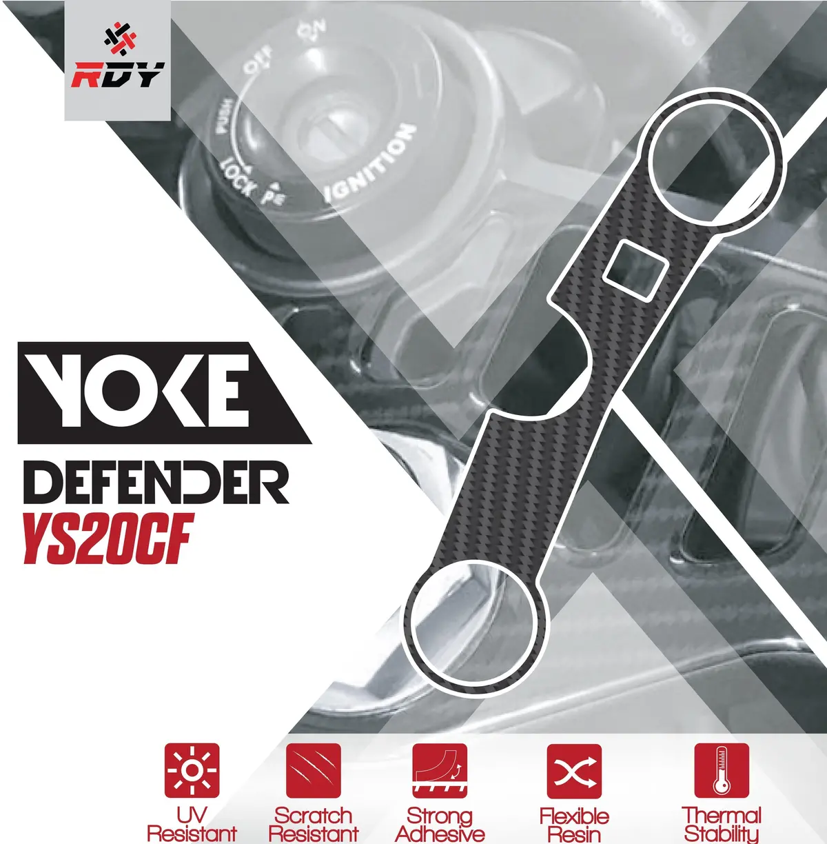 Rdy Yoke Defender Fits For Suzuki Gsx-R 750 ('04-'05) 1