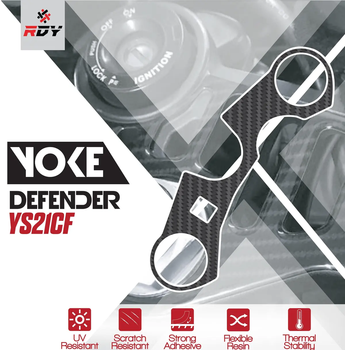 Rdy Yoke Defender Fits For Suzuki Gsx-R600 / Gsx750 ('06-'16) 1