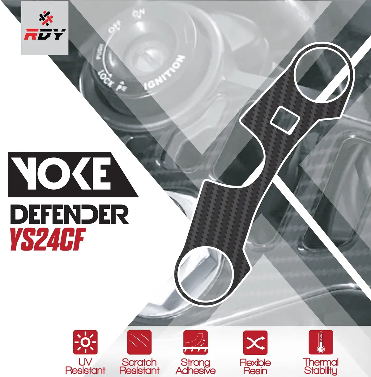 Rdy Yoke Defender Fits For Suzuki Gsx-R 1000 ('05-'06) 1