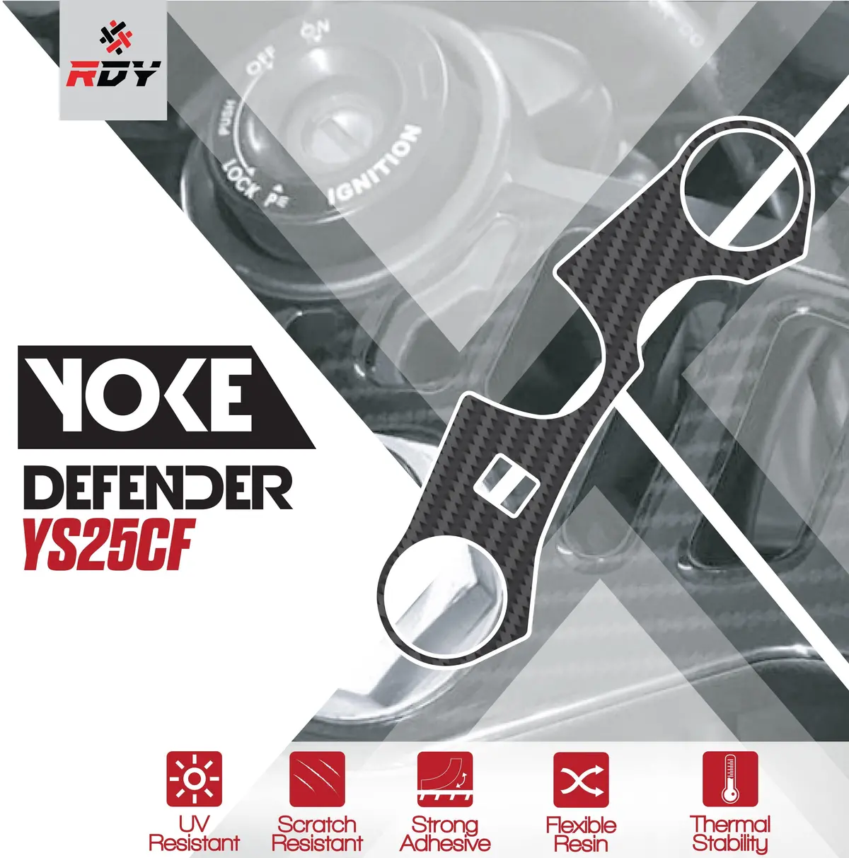 Rdy Yoke Defender Fits For Suzuki Gsx-R1000 ('07-'08) 1