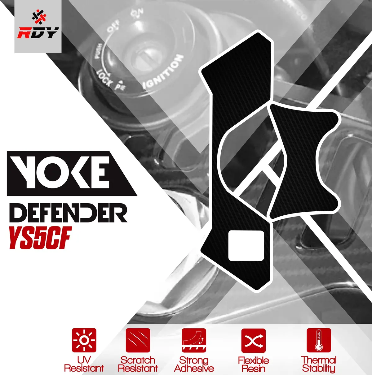 Rdy Yoke Defender Fits For Suzuki Bandit 650 / 1250 ('07-'10) 1