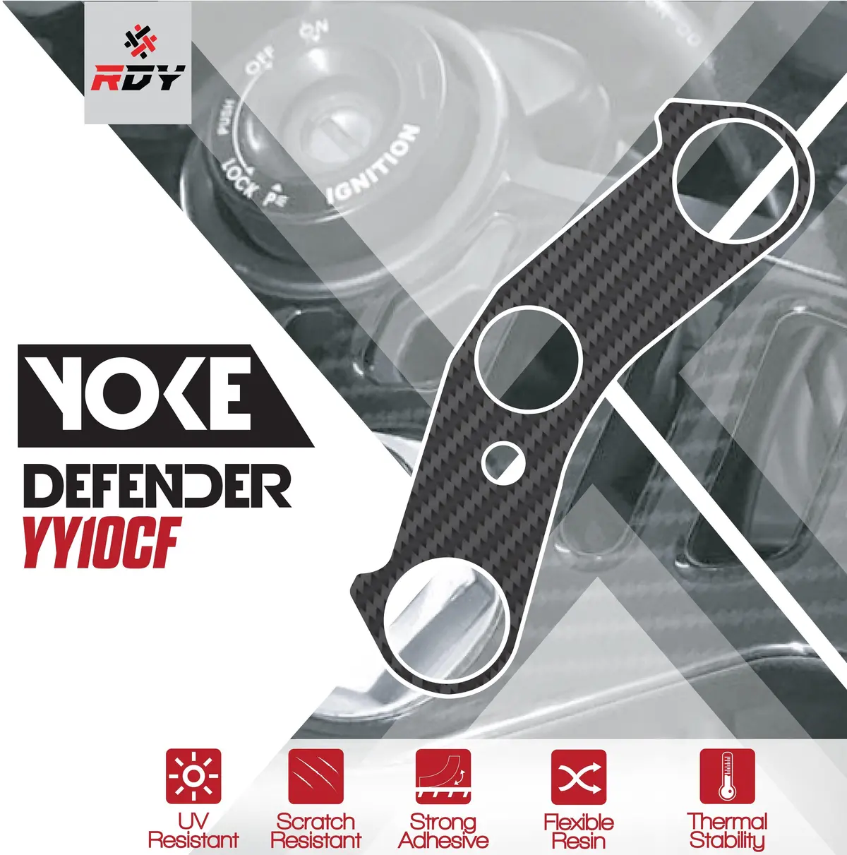 Rdy Yoke Defender Fits For Yamaha R1 (-'01) 1