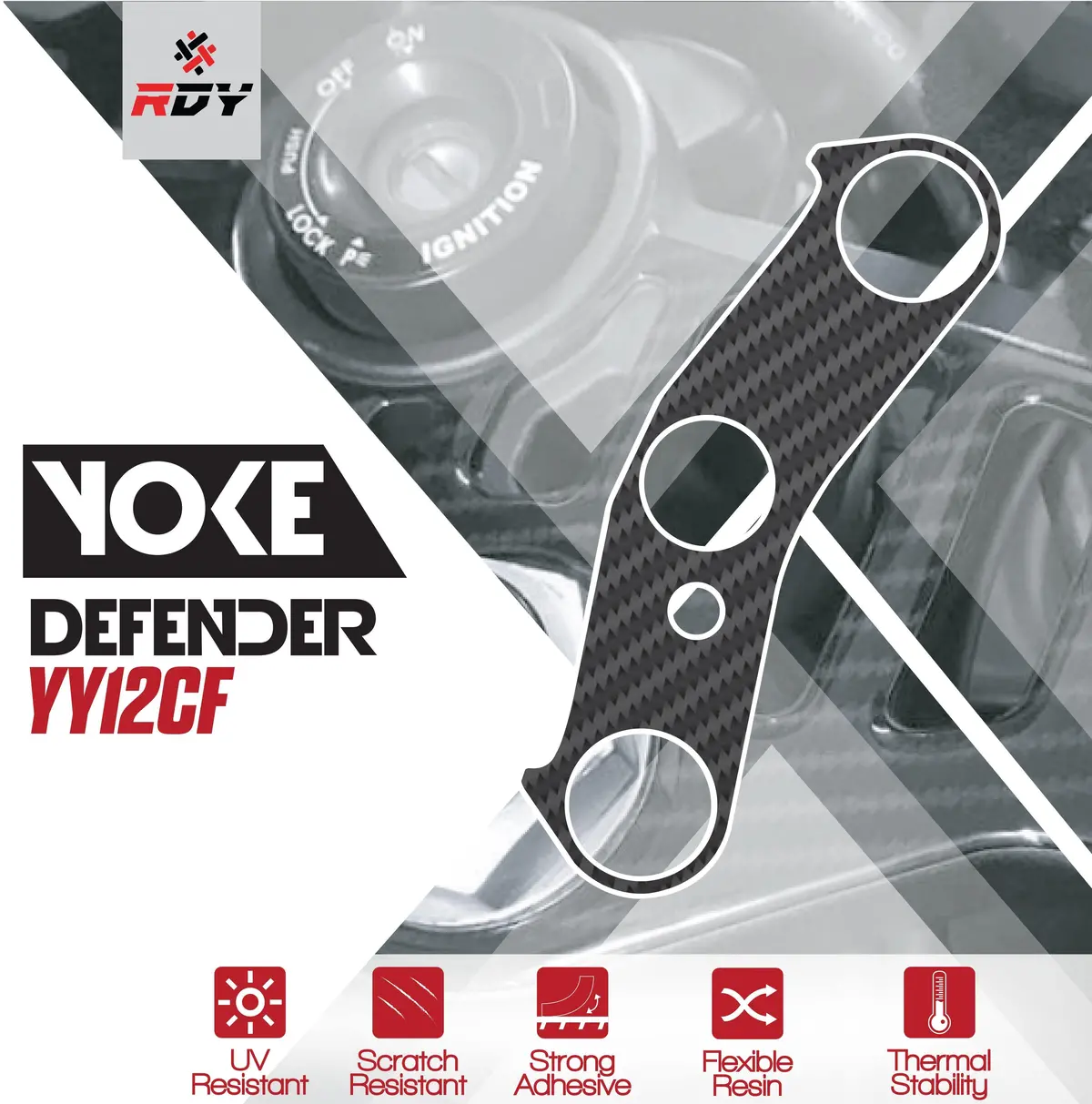 Rdy Yoke Defender Fits For Yamaha R1 ('02-'03) 1