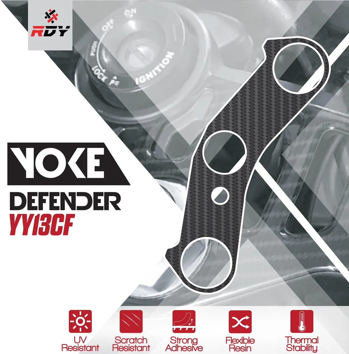 Rdy Yoke Defender Fits For Yamaha R1 ('04-'06) 1