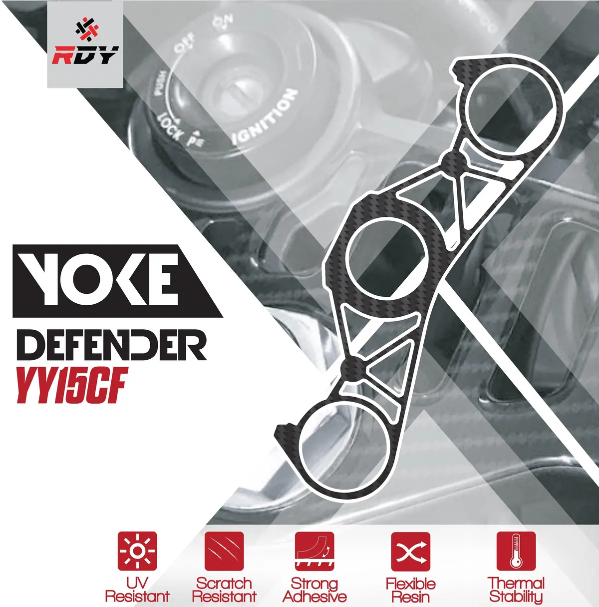 Rdy Yoke Defender Fits For Yamaha R1 ('09-'11) 1
