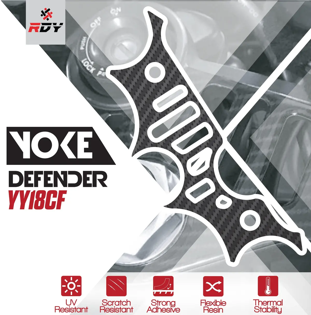 Rdy Yoke Defender Fits For Yamaha R1 ('15-'17) 1
