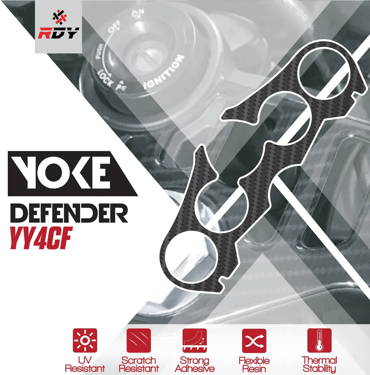 Rdy Yoke Defender Fits For Yamaha Fz8 ('10-'14) 1