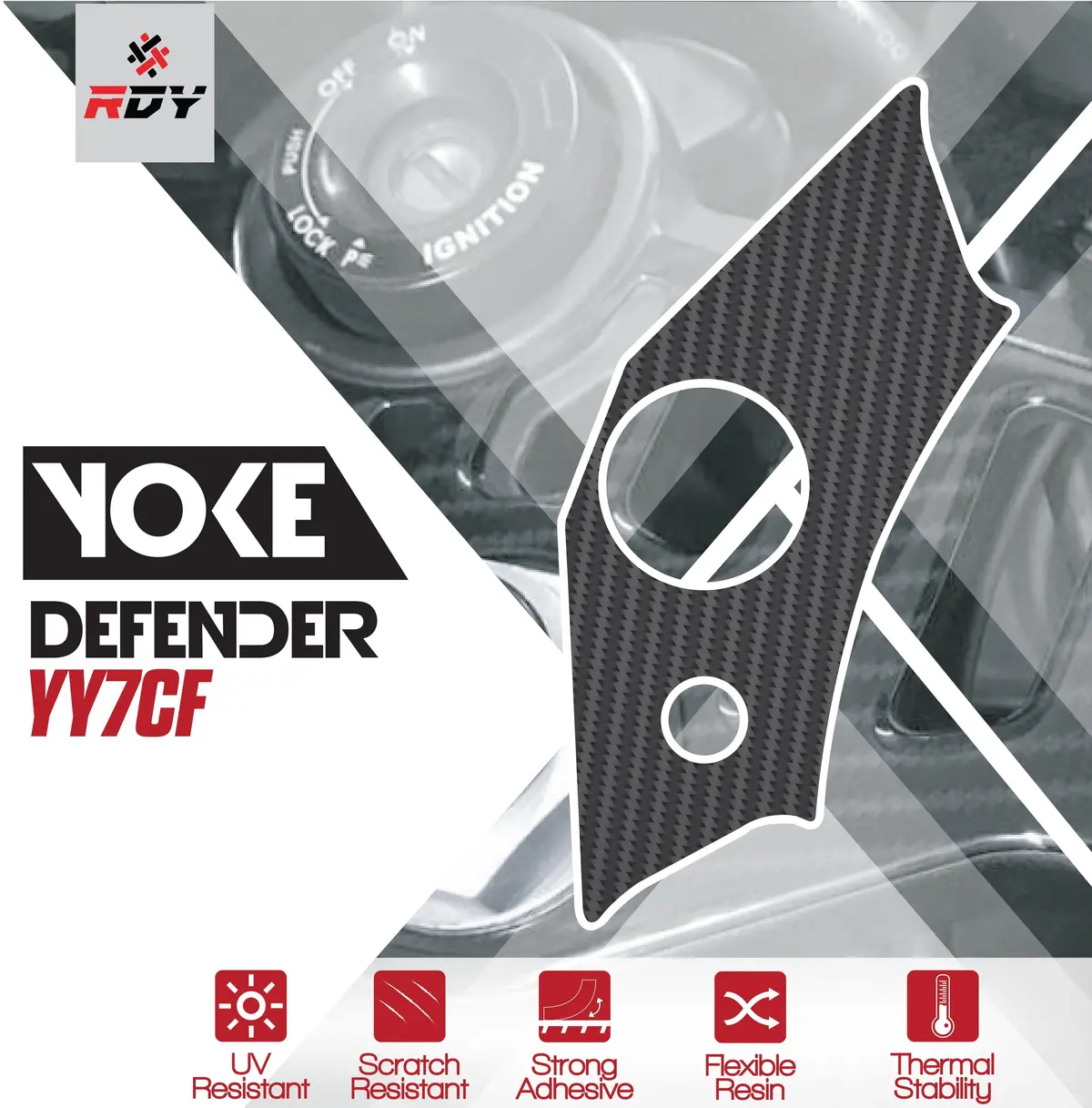 Rdy Yoke Defender Fits For Yamaha R6 (-'02) 1