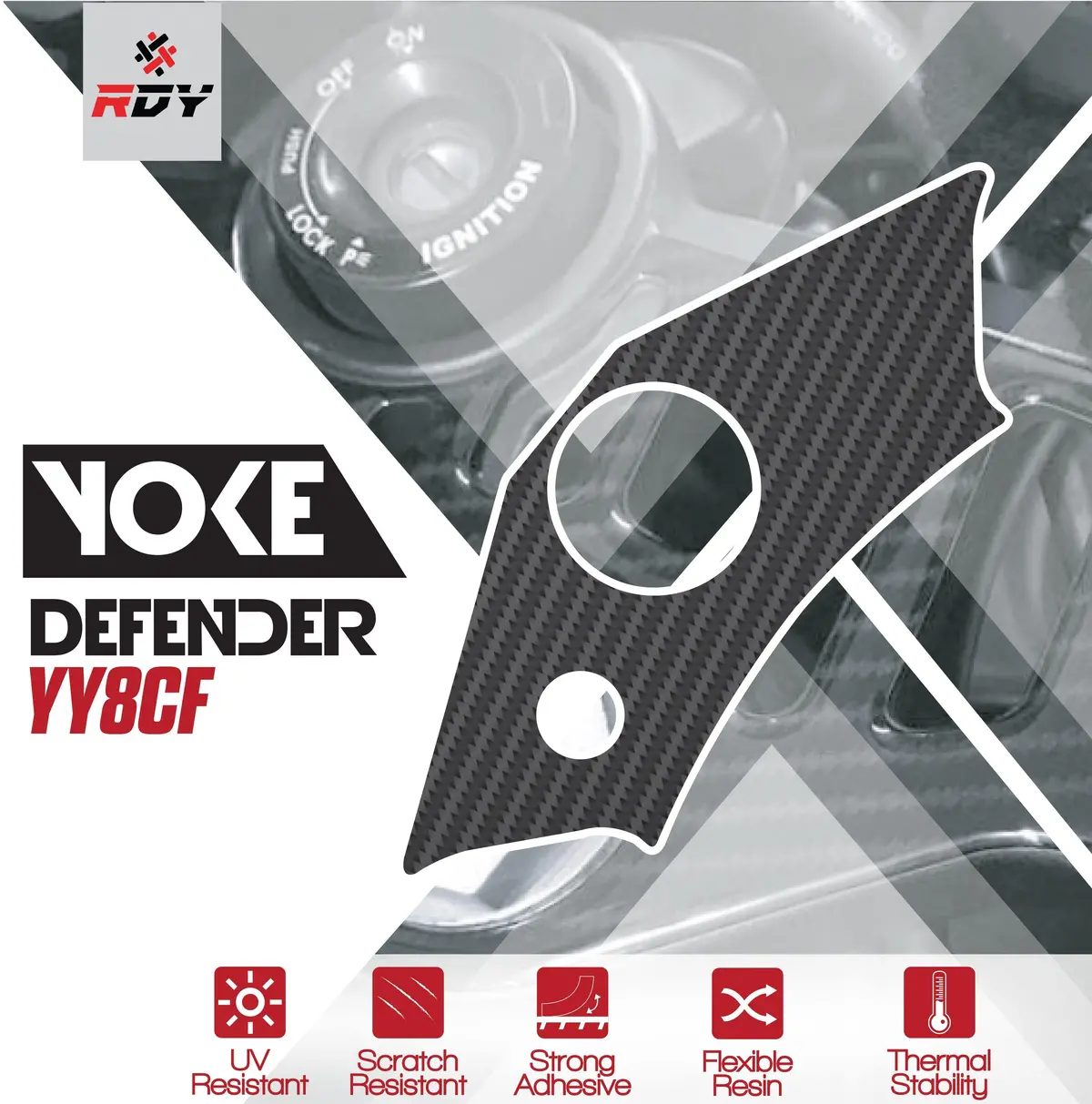 Rdy Yoke Defender Fits For Yamaha R6 ('03-'04) 1
