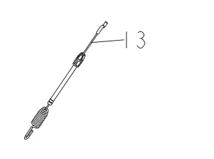 A203121 Reverse Cable Powermate Su-13-3 / W3  Sfi 1