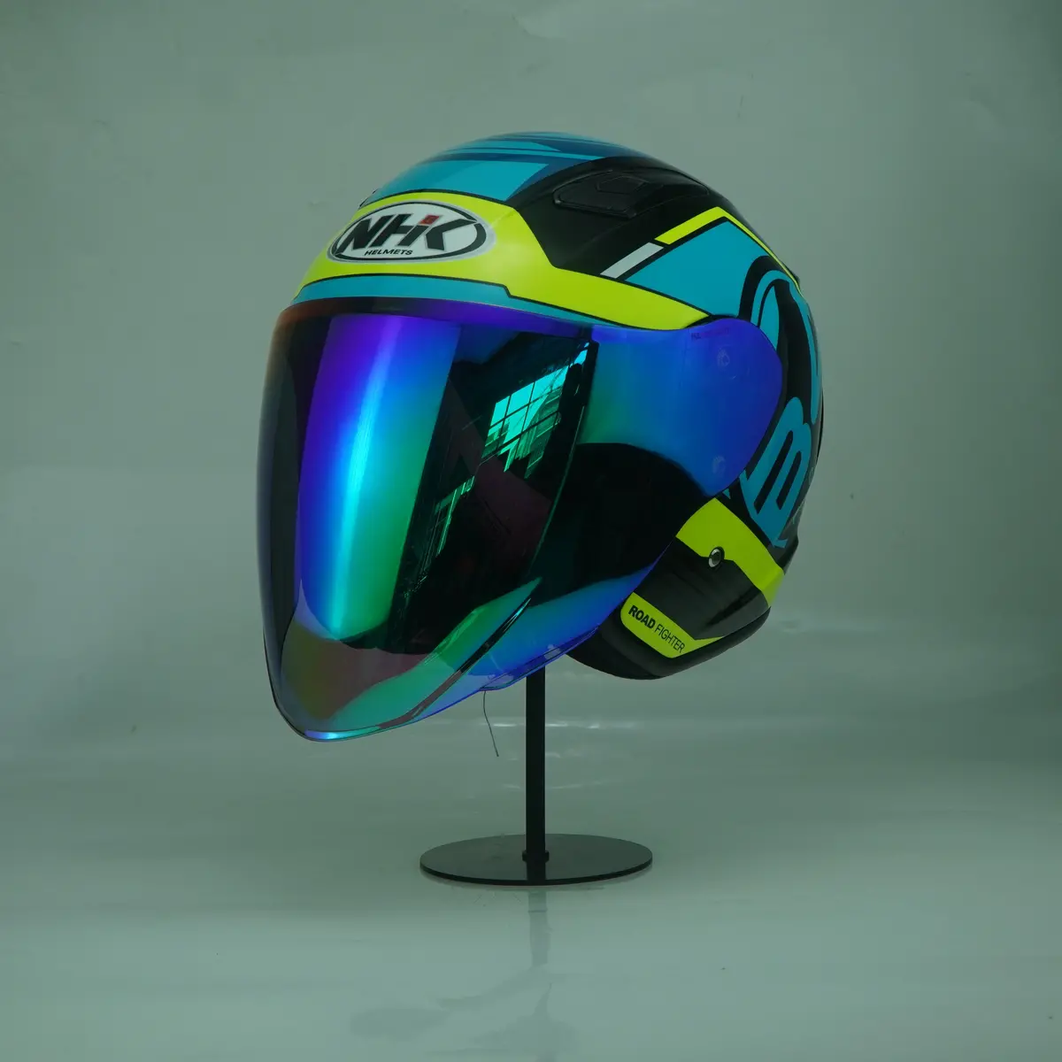 Nhk Helmet S1gp S B-Four (Black/Tosca Yellow Glossy) 1