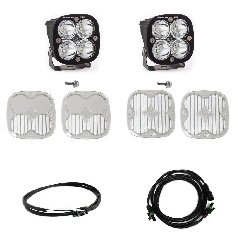 Baja Designs 2021+ Ford Bronco A Piller Light Kit Squadron Pro Spot 2