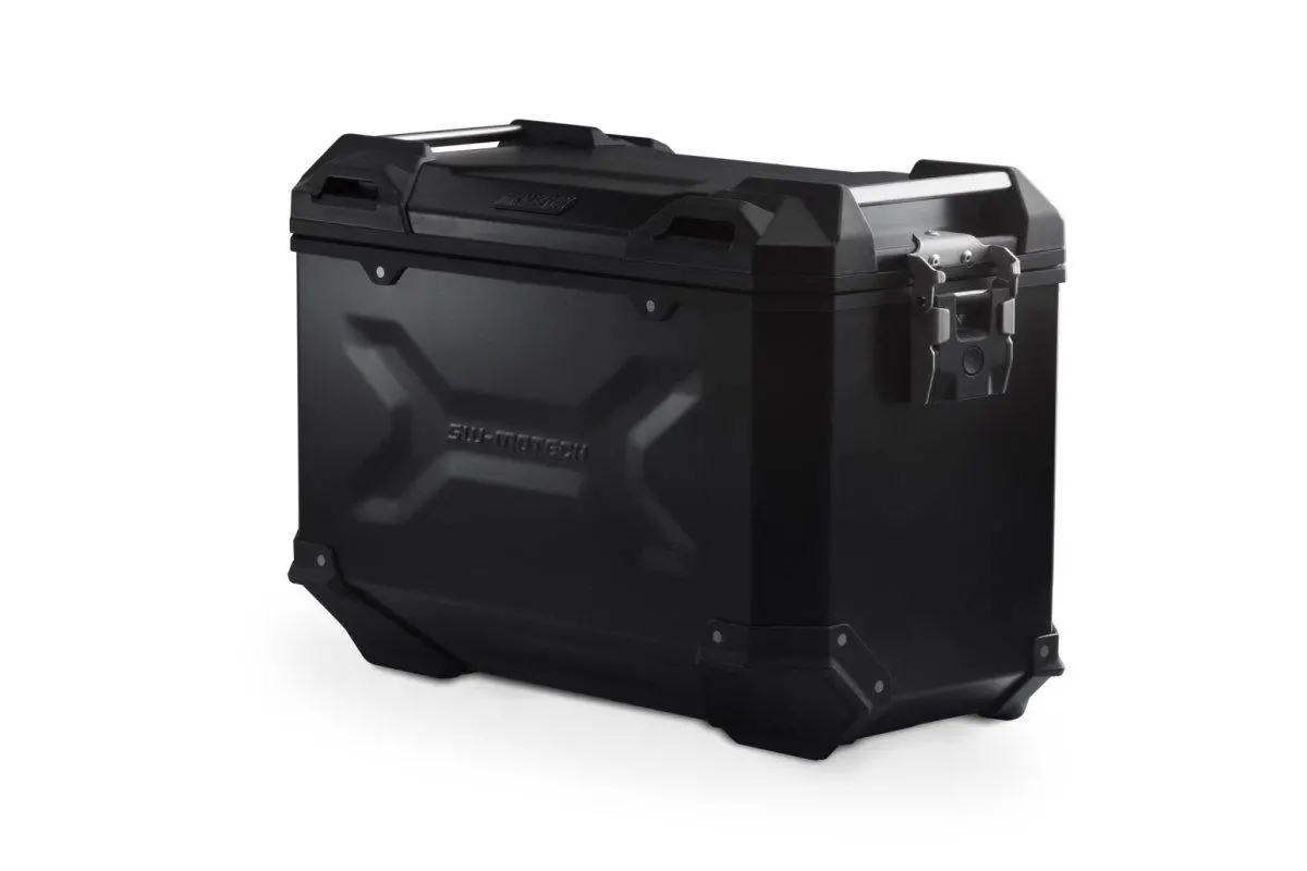 Sw Motech Trax Adv L Side Case (Aluminium / 45L / Right / Black) 1