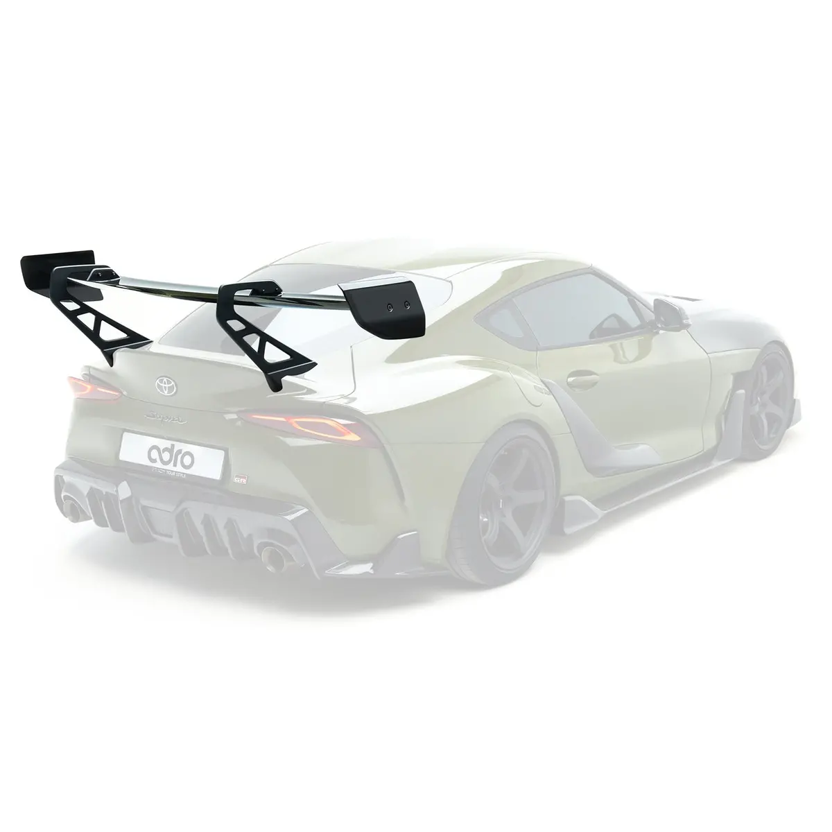 Toyota Gr Supra At-P1 Reverse Swan Neck Wing 1