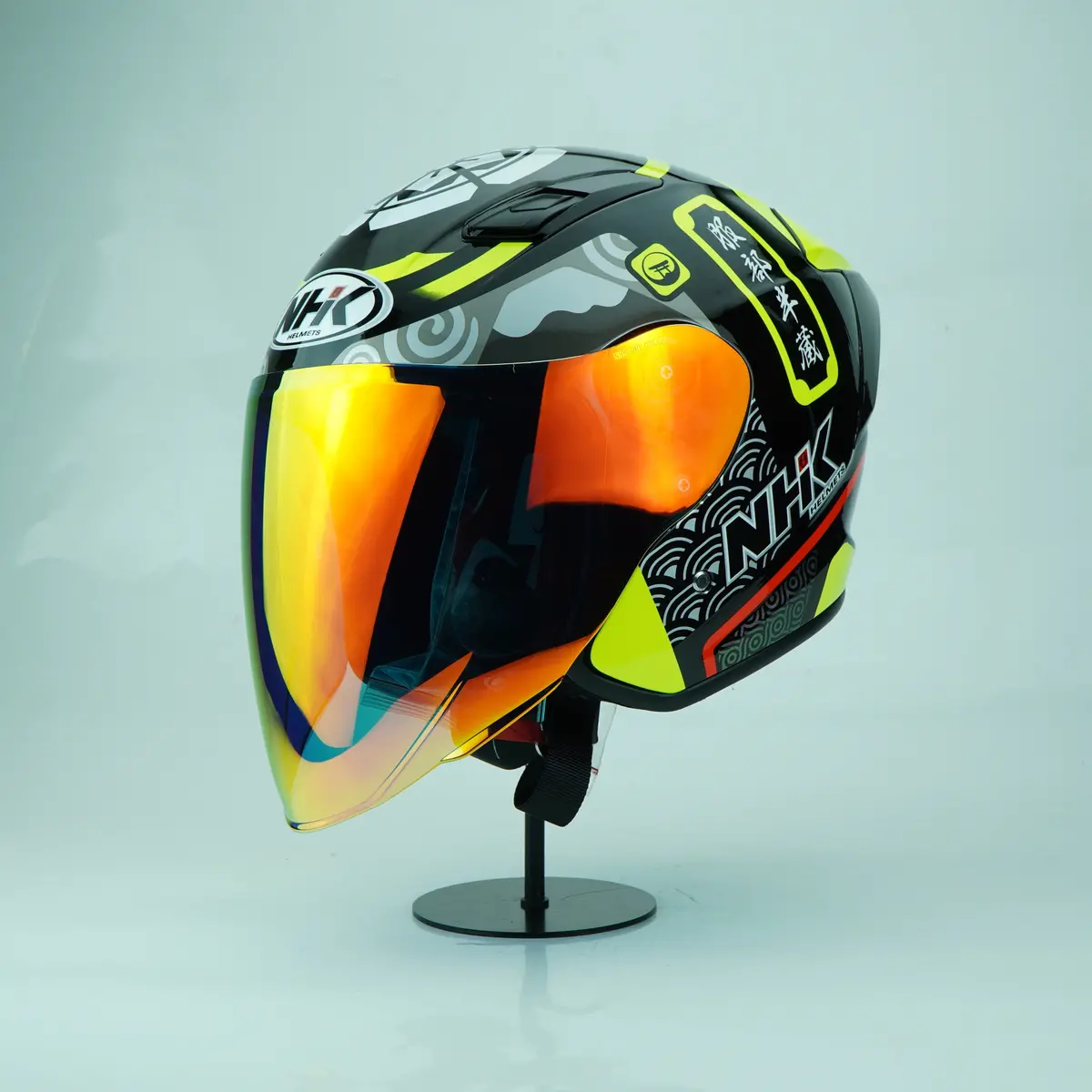 Nhk Helmet S1gp S Bushido (Black/Yellow Glossy) 1