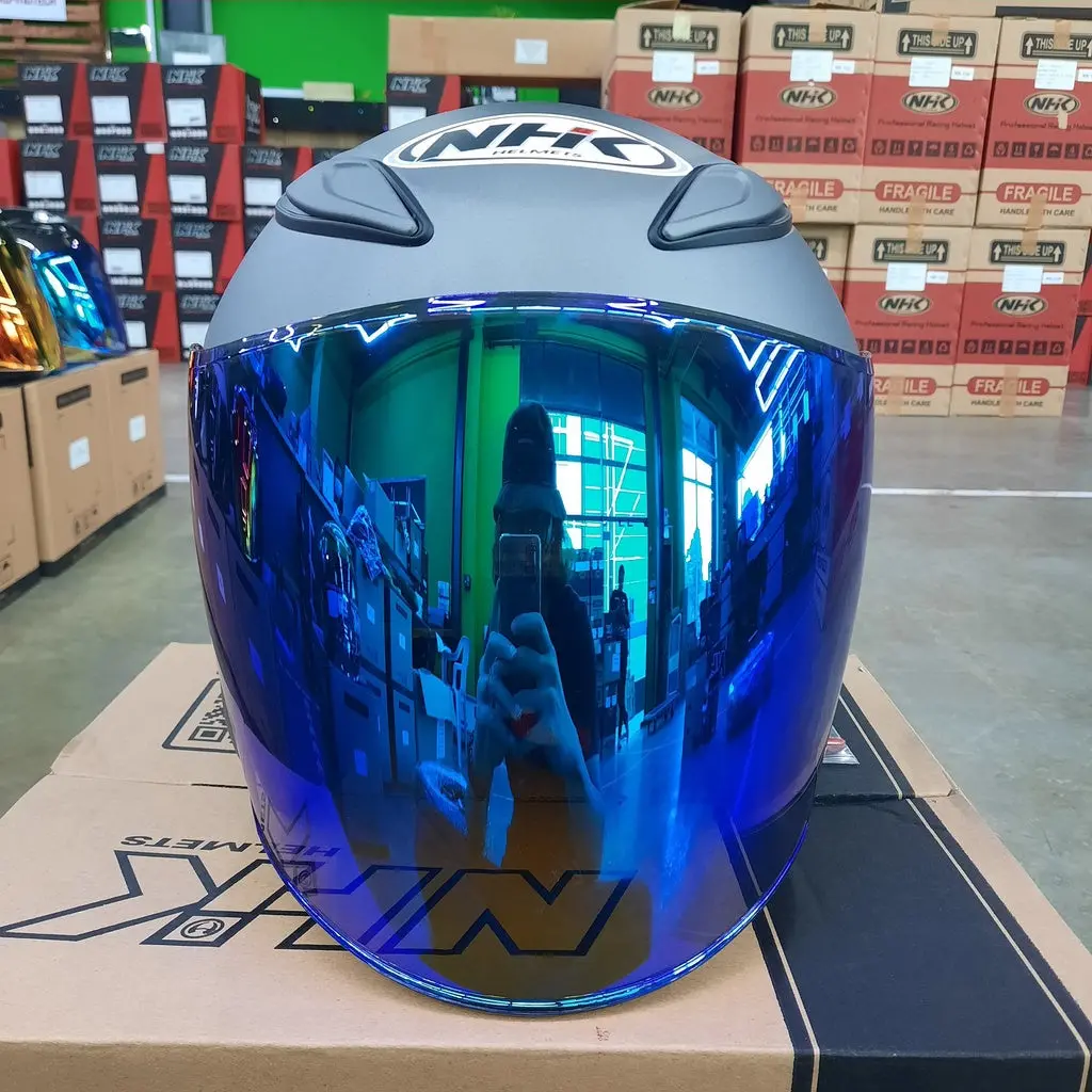 Nhk R6 Visor Sparepart (Blue) 1