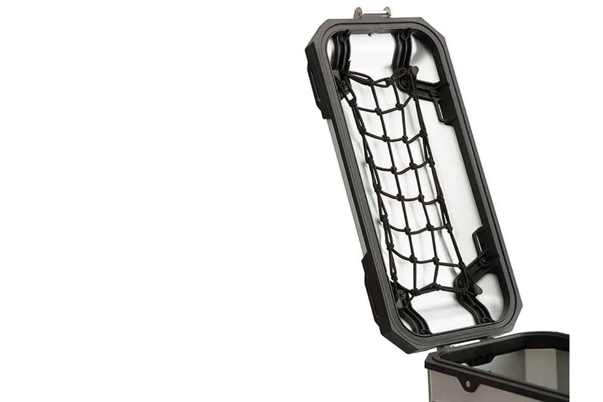 Sw Motech Trax Adv M Lid Net For Trax Adv M Side Case (Black) 1