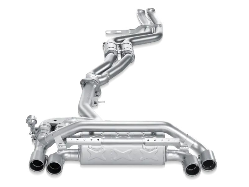 Akrapovic 11-12 Bmw 1 Series M Coupe (E82) Evolution Line Cat Back (Titanium) (Req. Tips) 1
