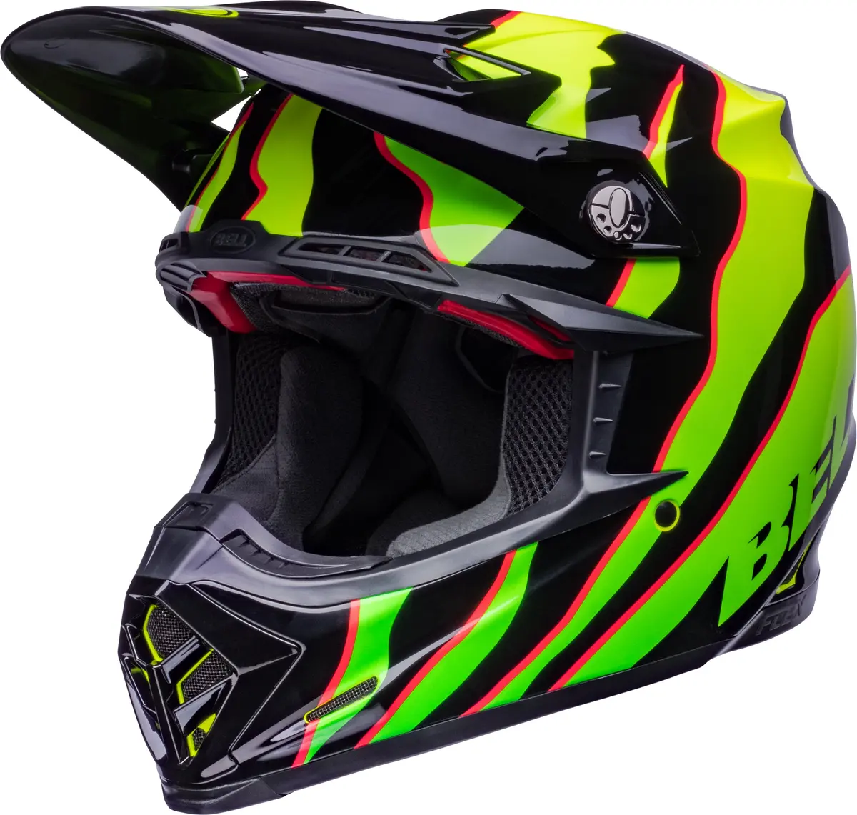 Bell Helmet Moto-9S Flex (Claw Black/Green) 1