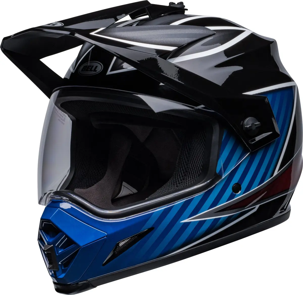 Bell Helmet Mx-9 Adventure Mips (Dalton Gloss Black/Blue) 1