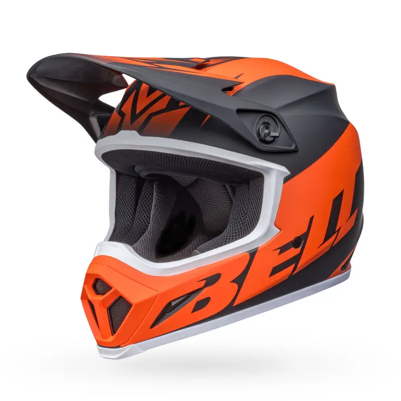 Bell Helmet Mx-9 Mips (Disrupt Matte Black/Orange) 1