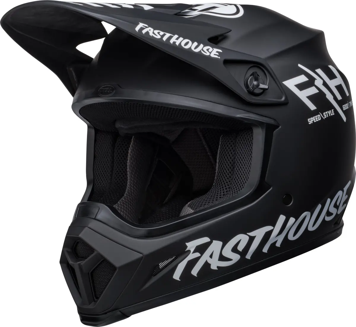Bell Helmet Mx-9 Mips (Fh Prospect Matte Black/White) 1